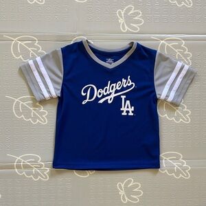Genuine Merchandise Royal Blue & Gray Dodgers Jersey Size 2T Boys / Girls